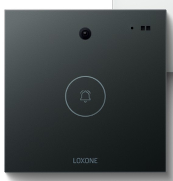 Loxone Intercom glass video doorbell